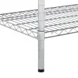 Chrome wire shelving - upright and shelf