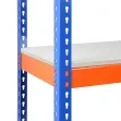 Maxplus Shelving Unit - bordered melamine decking