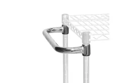 Chrome side handle
