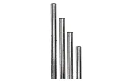 Chrome uprights